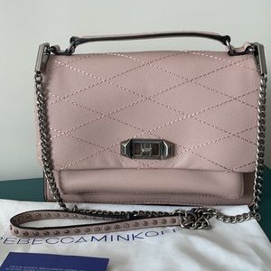 Rebecca Minkoff
Medium Je T'aime Convertible Leather Crossbody Bag